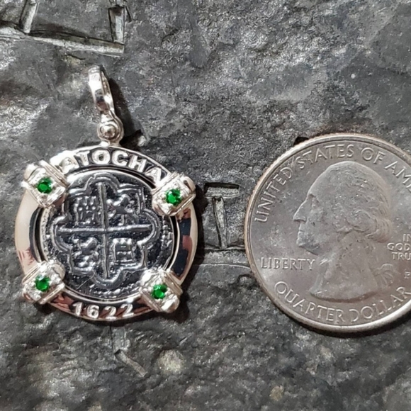 COPY - Atocha silver pendant - Picture 2 of 4